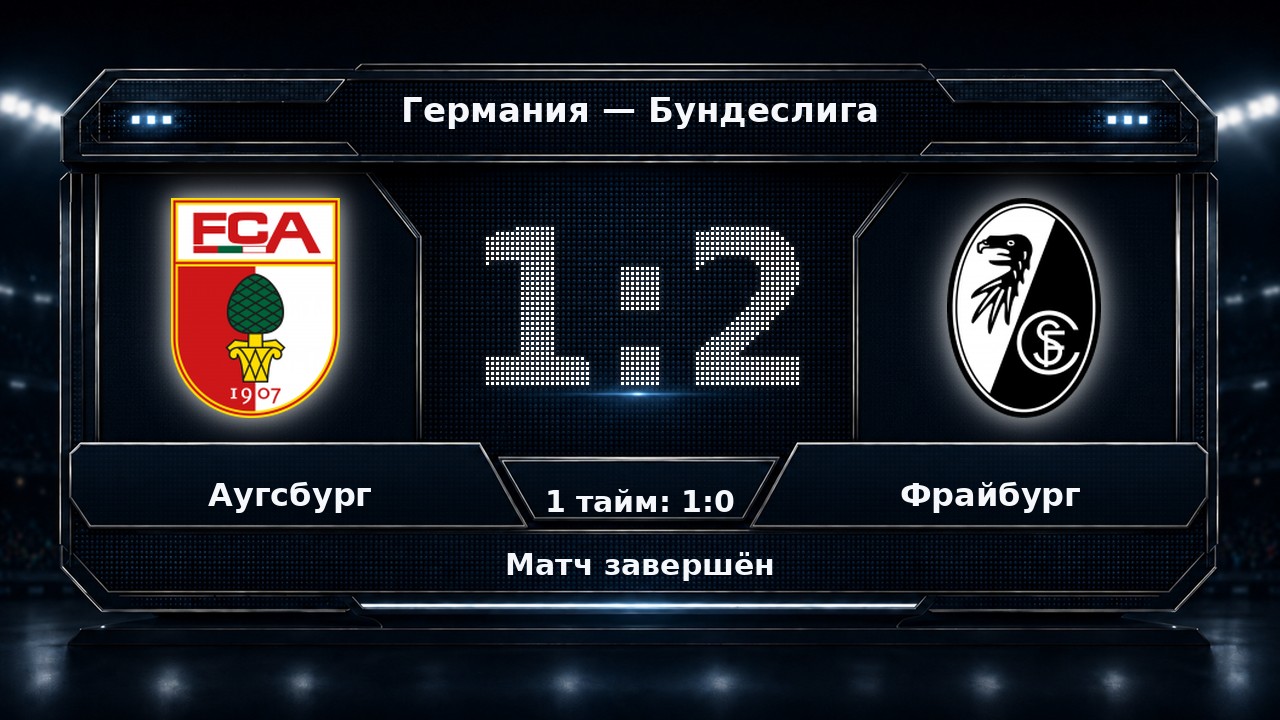 Аугсбург — Фрайбург: результат матча