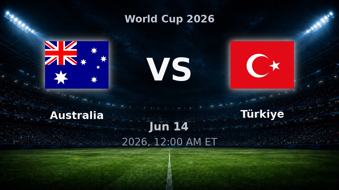 Australia vs Türkiye: World Cup 2026 preview