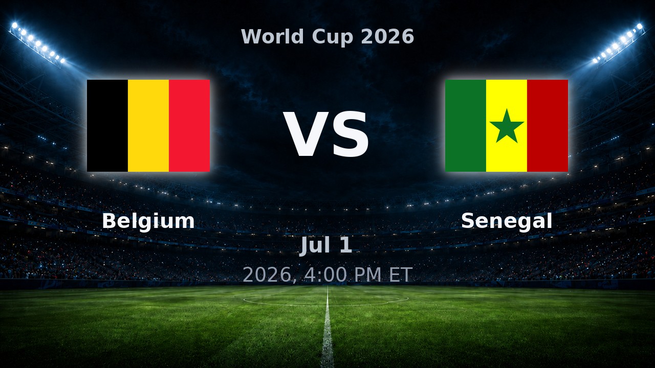 Belgium vs Senegal: World Cup 2026 preview