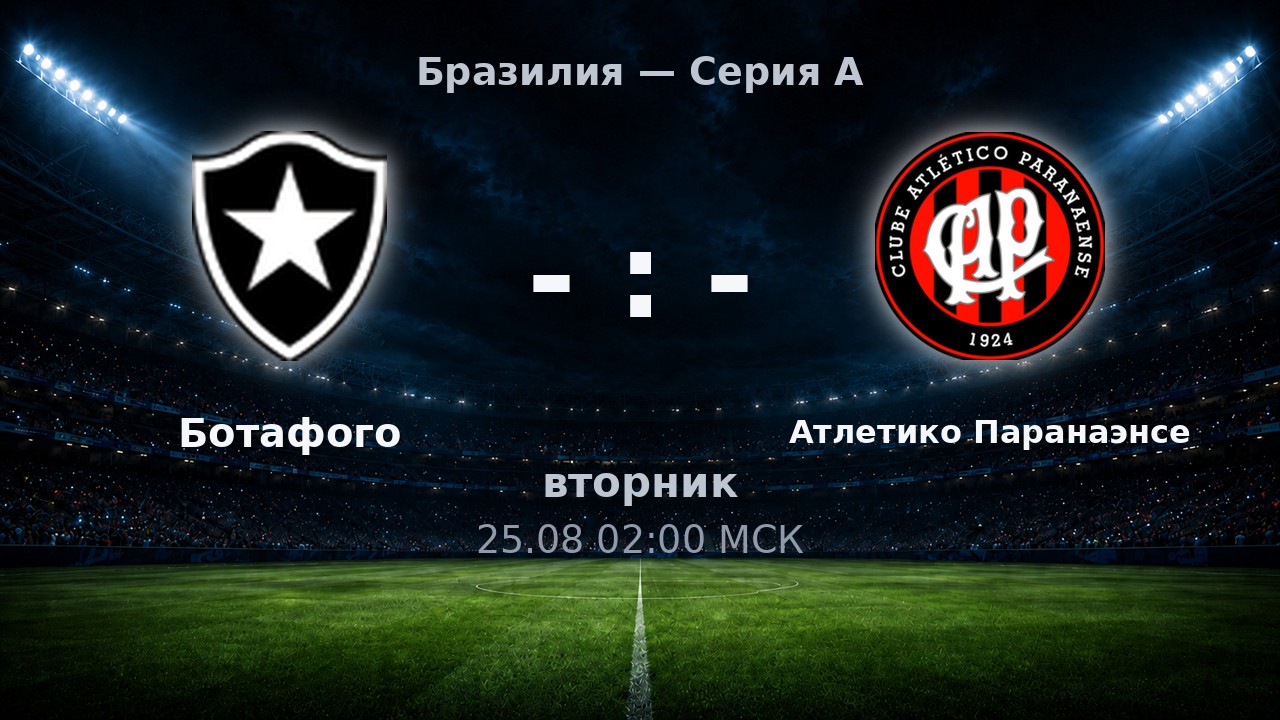 Ботафого — Атлетико Паранаэнсе: анонс матча