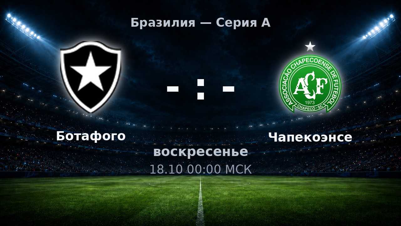 Ботафого — Чапекоэнсе: анонс матча