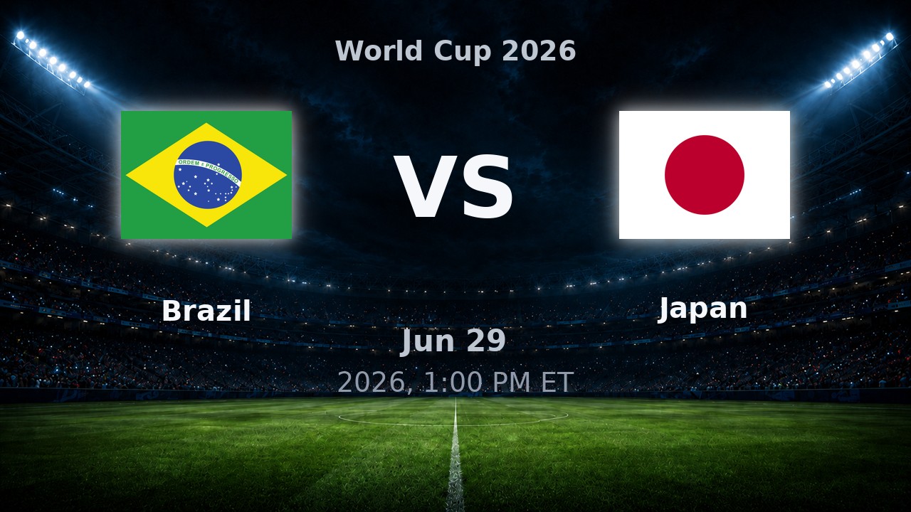 Brazil vs Japan: World Cup 2026 preview