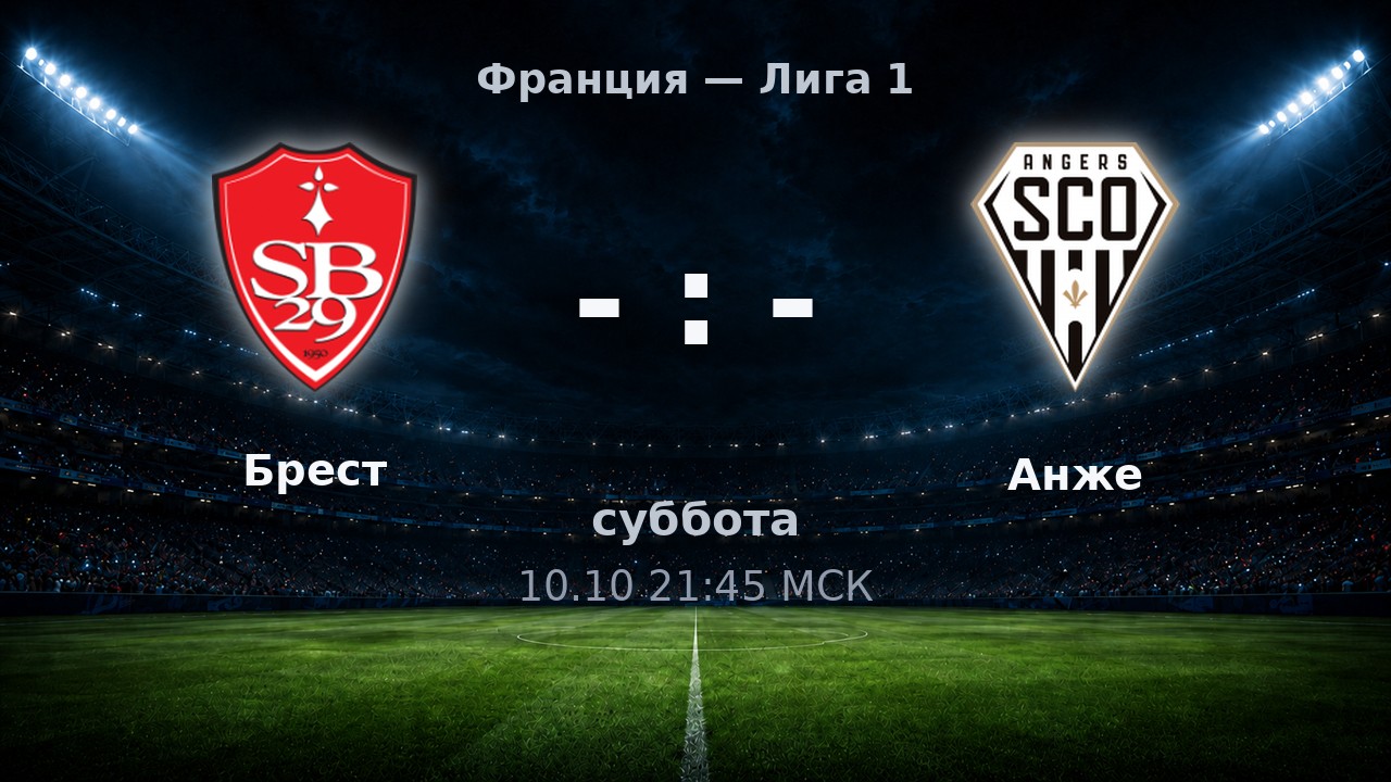 Брест — Анже: анонс матча