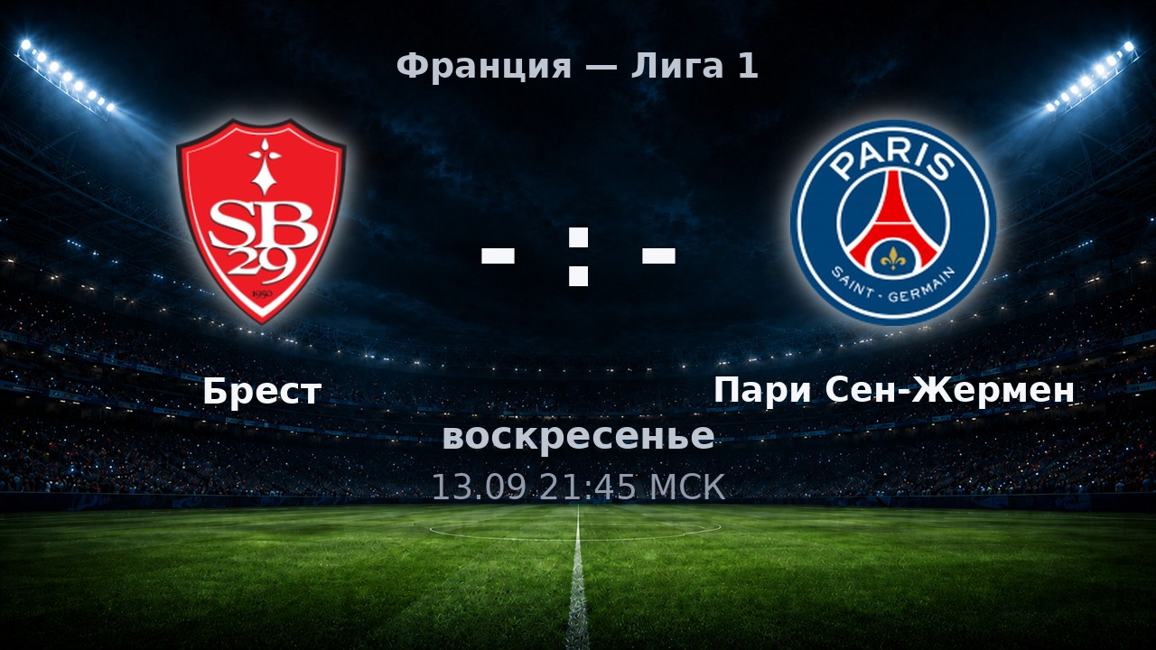 Брест — Пари Сен-Жермен: анонс матча