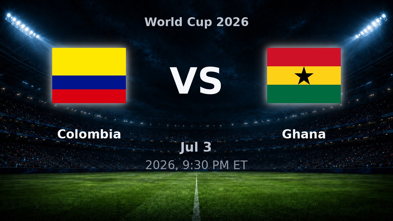 Colombia vs Ghana: World Cup 2026 preview