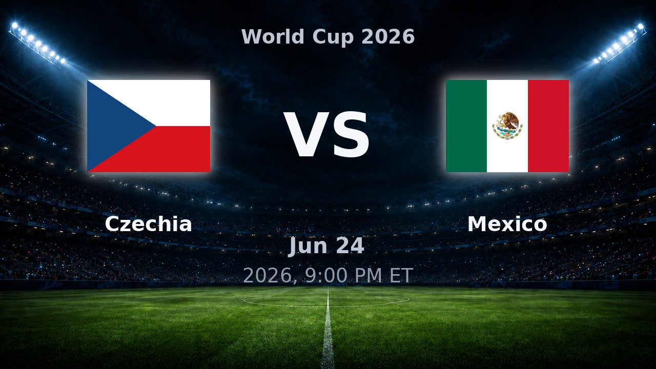Czechia vs Mexico: World Cup 2026 preview