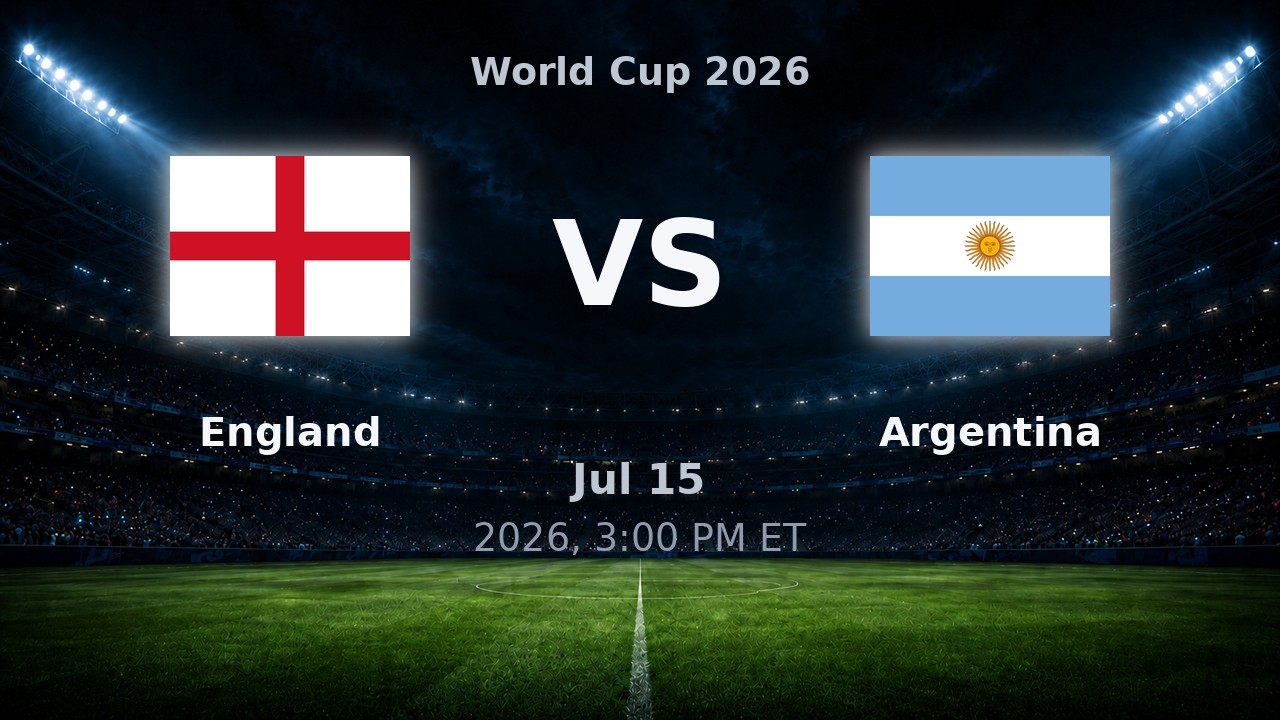 England vs Argentina: World Cup 2026 preview