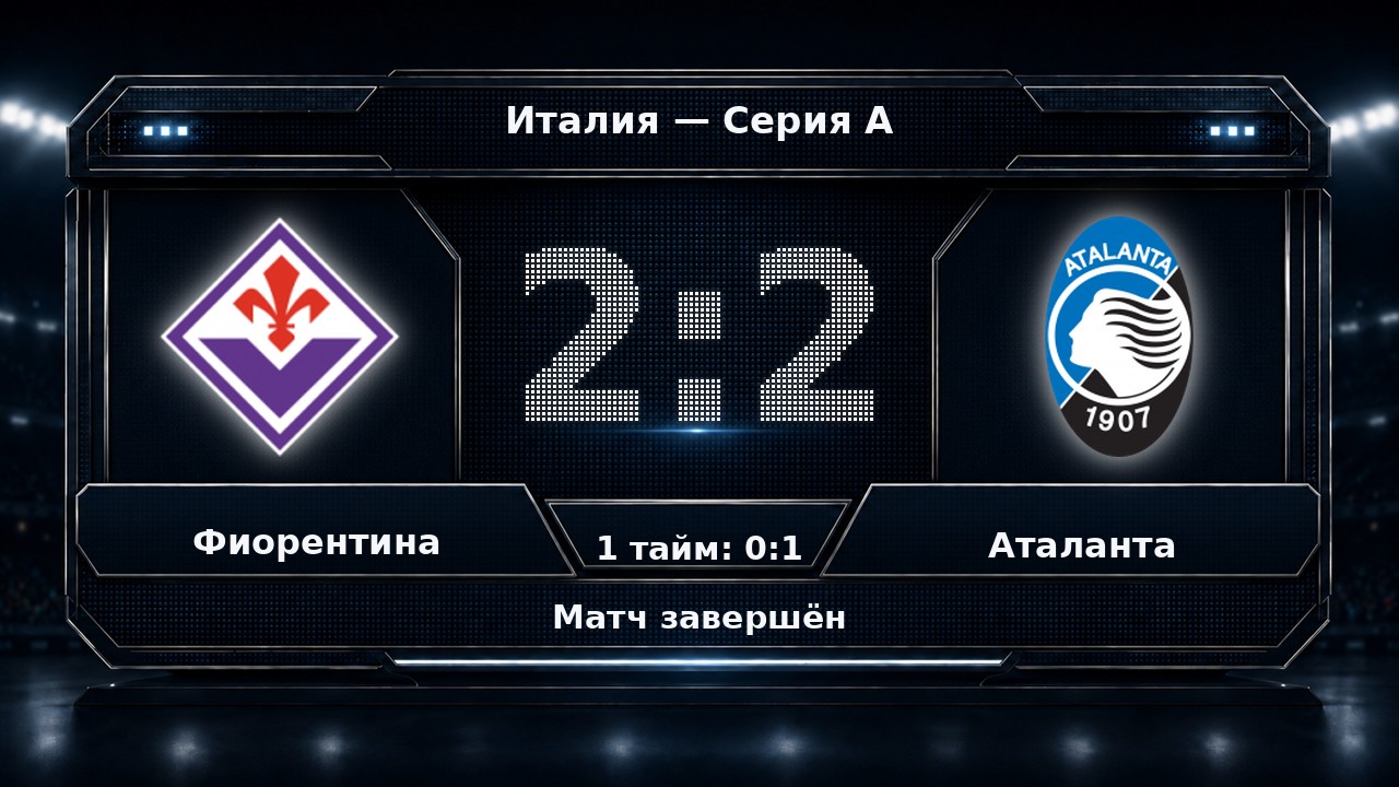 Фиорентина — Аталанта: результат матча