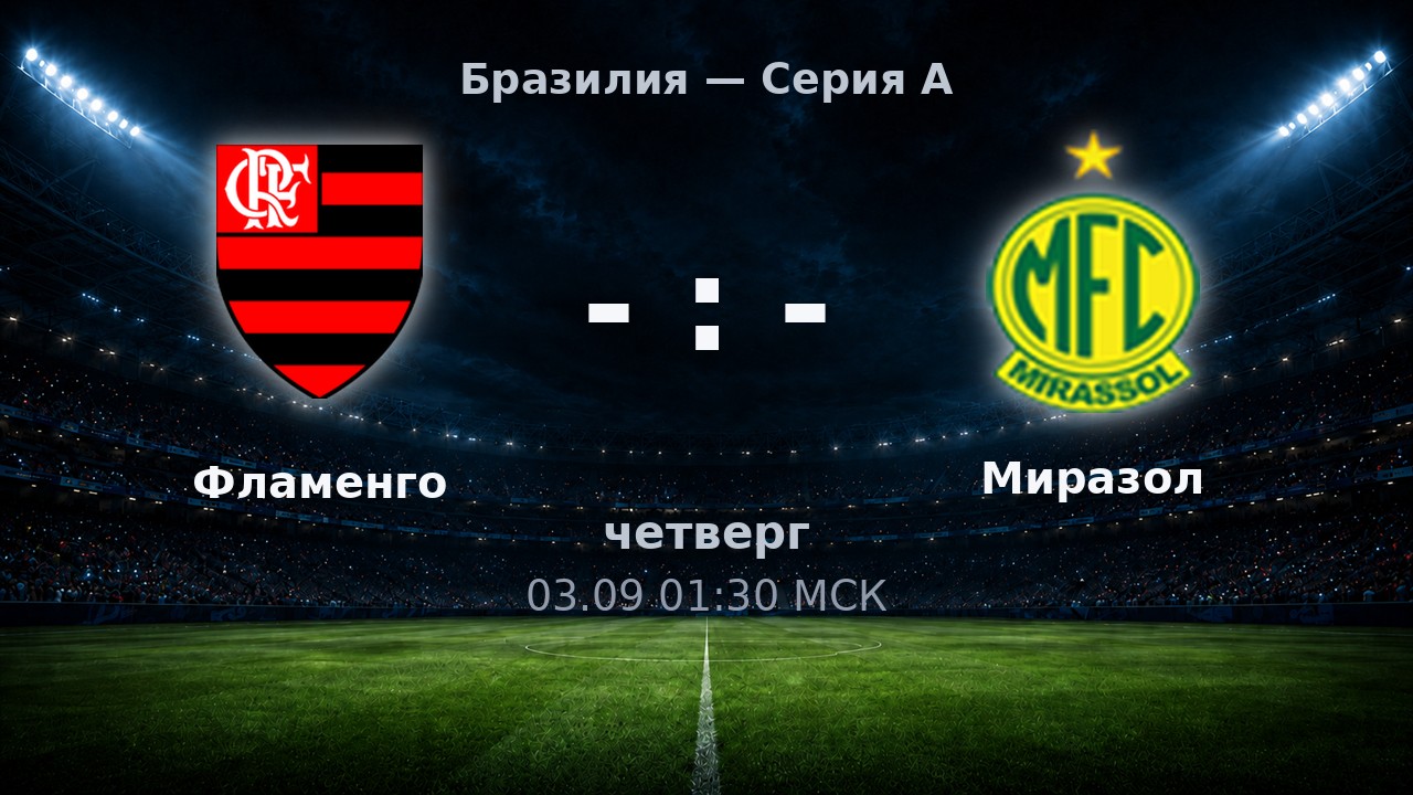 Фламенго — Миразол: анонс матча