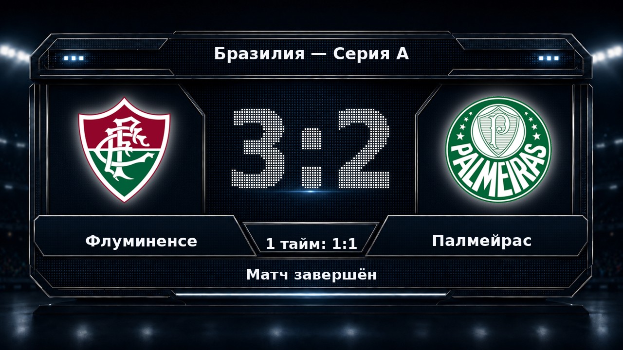 Флуминенсе — Палмейрас: результат матча