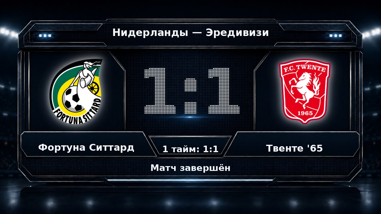 Фортуна Ситтард — Твенте '65: результат матча
