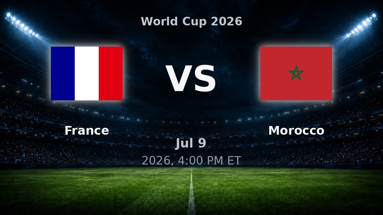 France vs Morocco: World Cup 2026 preview