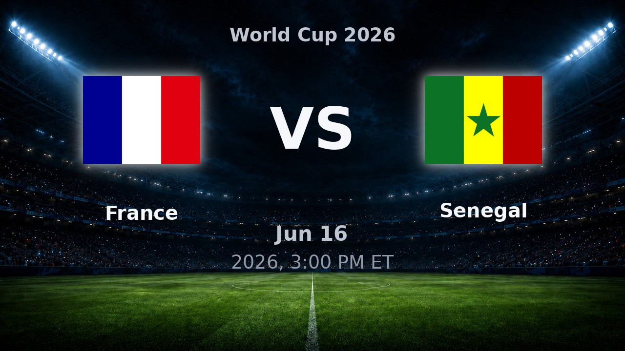 France vs Senegal: World Cup 2026 preview