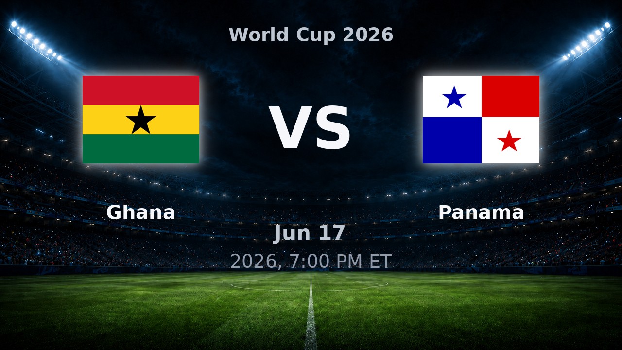 Ghana vs Panama: World Cup 2026 preview