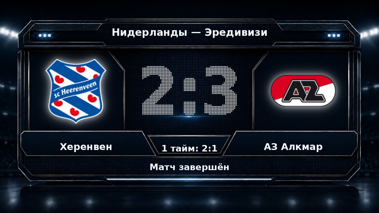 Херенвен — АЗ Алкмар: результат матча