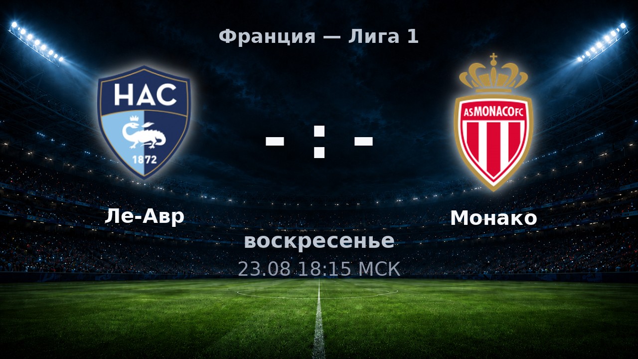 Ле-Авр — Монако: анонс матча