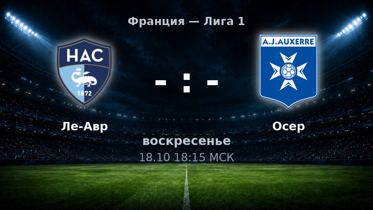 Ле-Авр — Осер: анонс матча