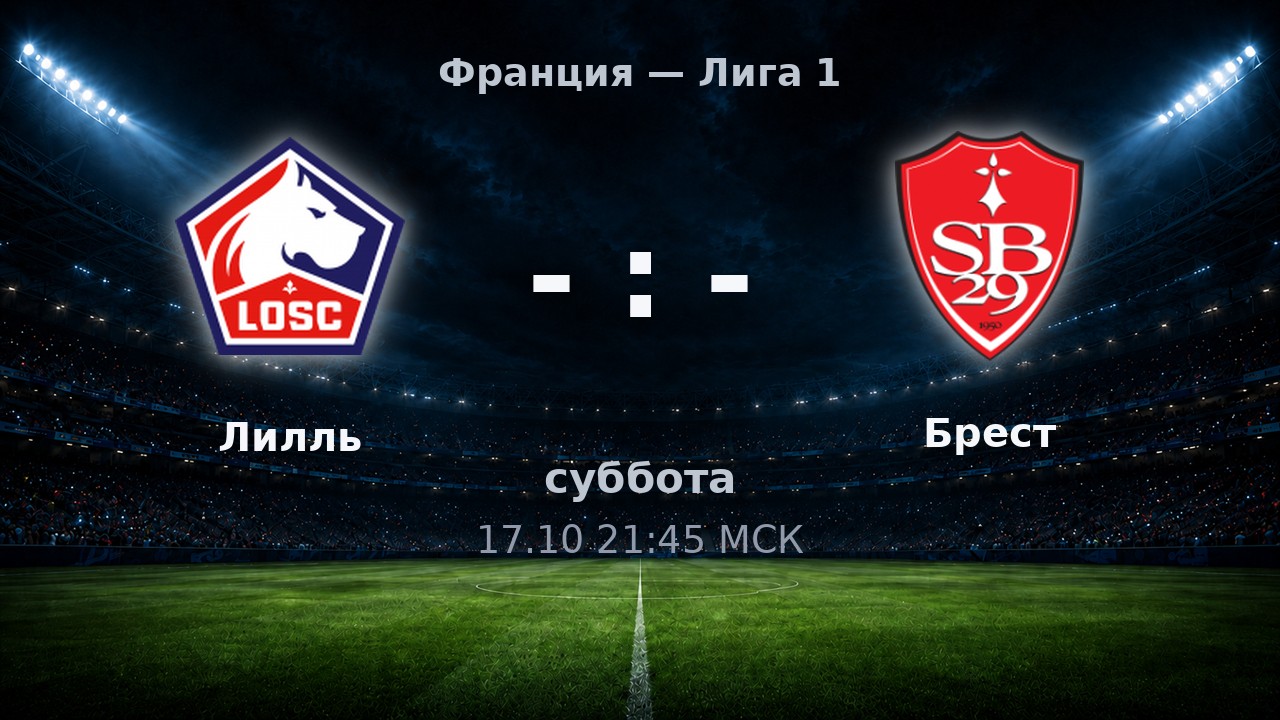 Лилль — Брест: анонс матча