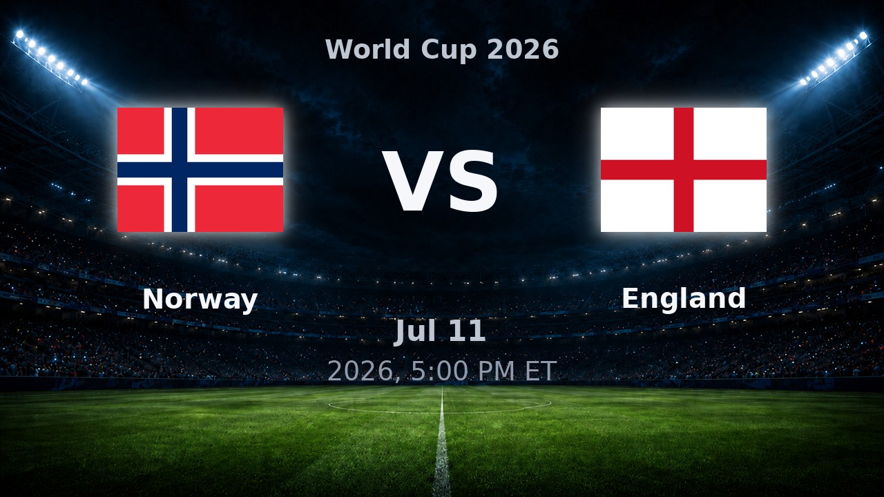 Norway vs England: World Cup 2026 preview