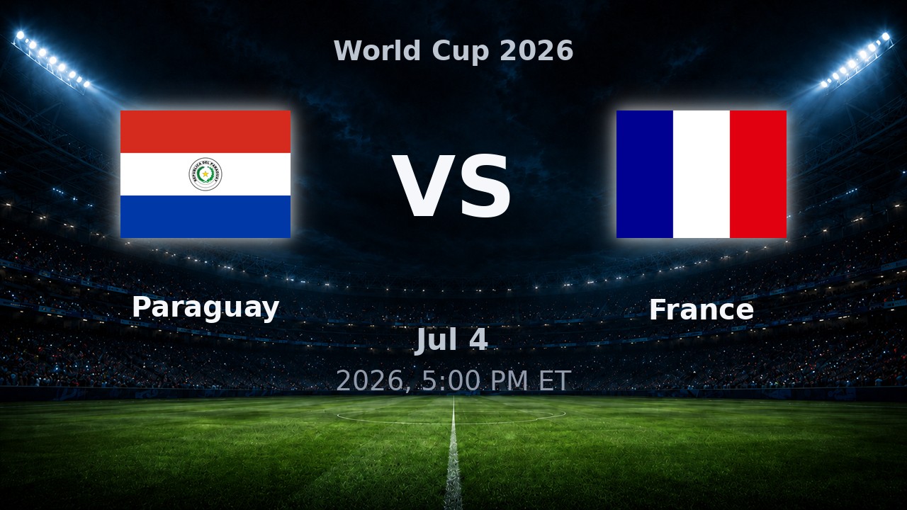 Paraguay vs France: World Cup 2026 preview