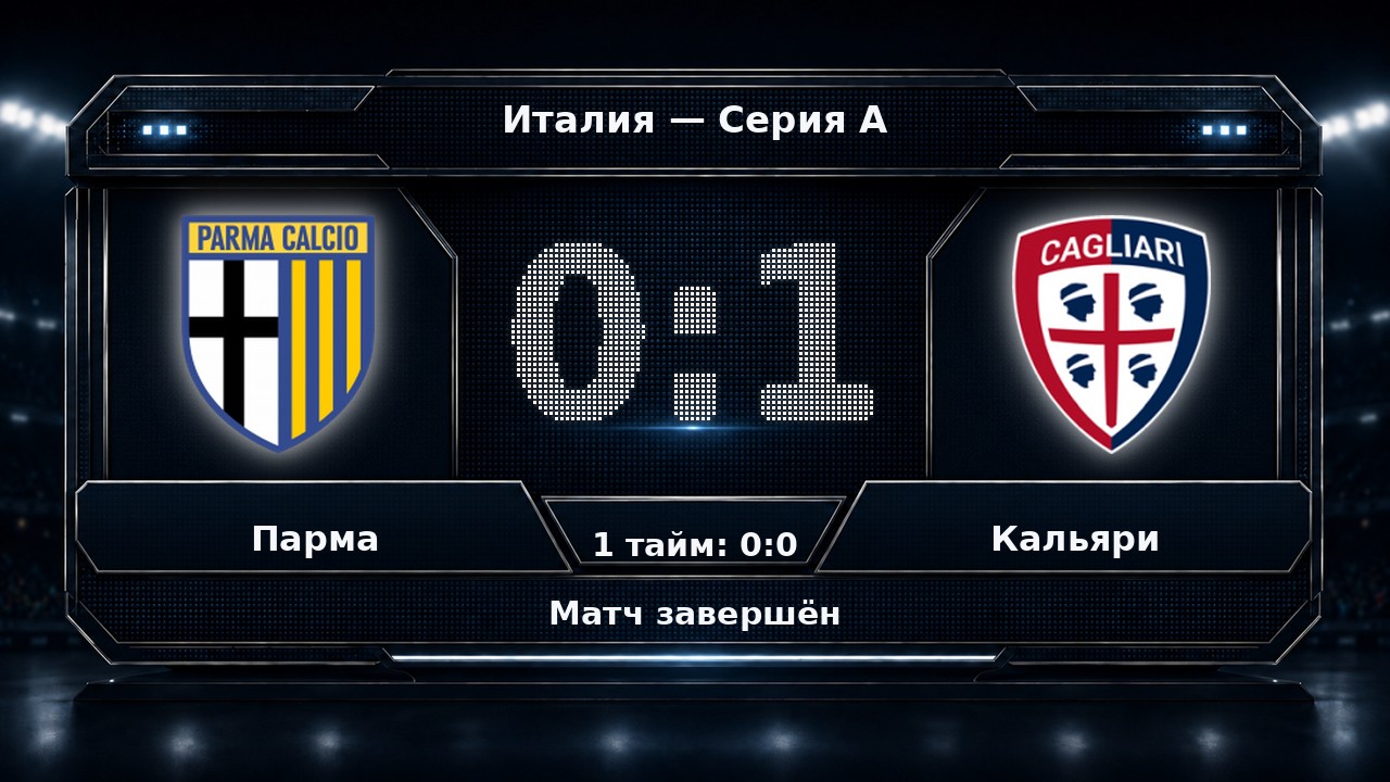 Парма — Кальяри: результат матча