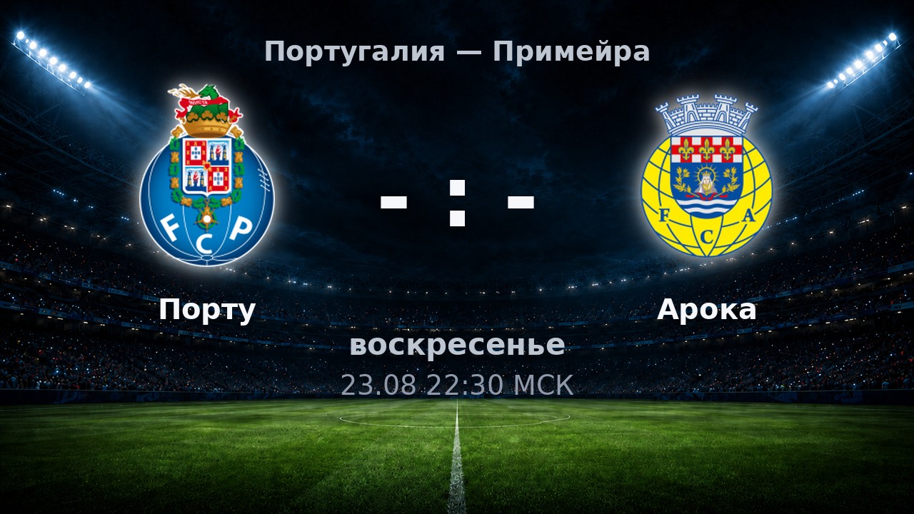 Порту — Арока: анонс матча