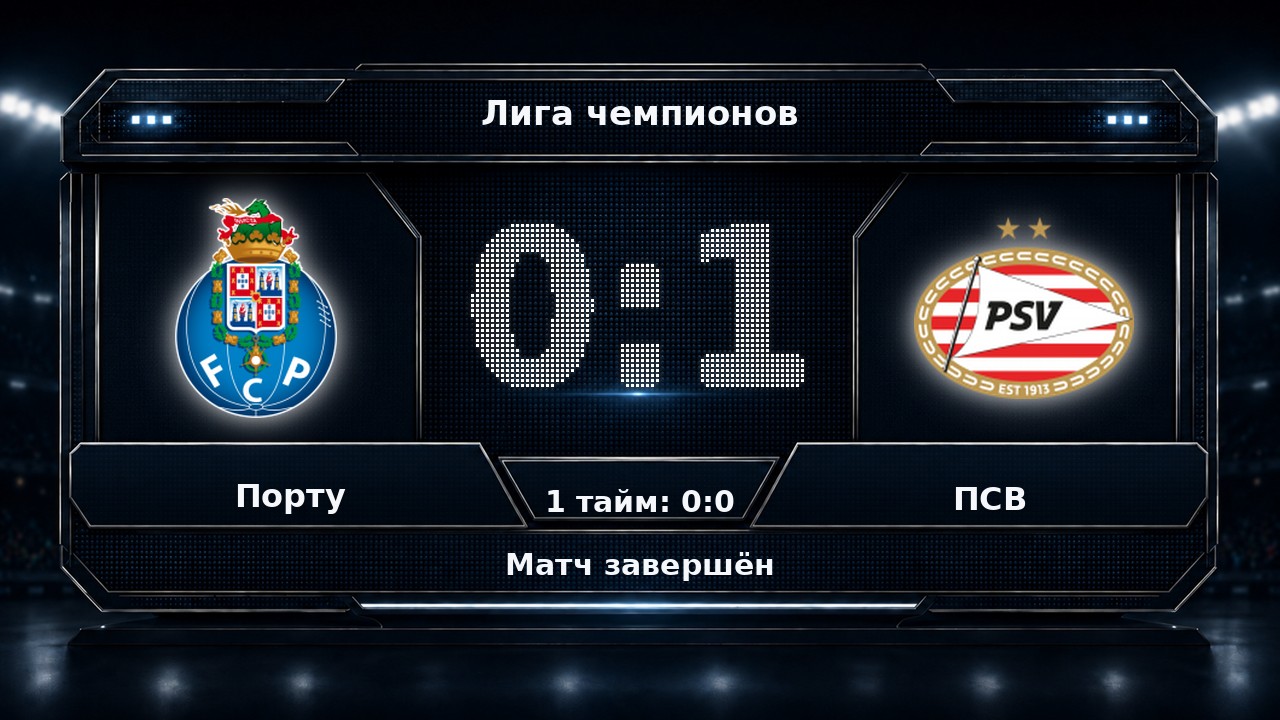 Порту — ПСВ: результат матча