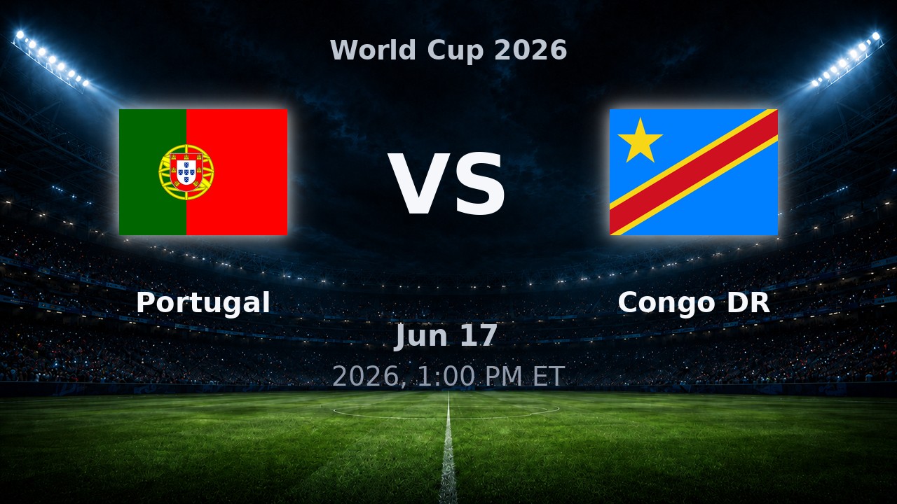 Portugal vs Congo DR: World Cup 2026 preview