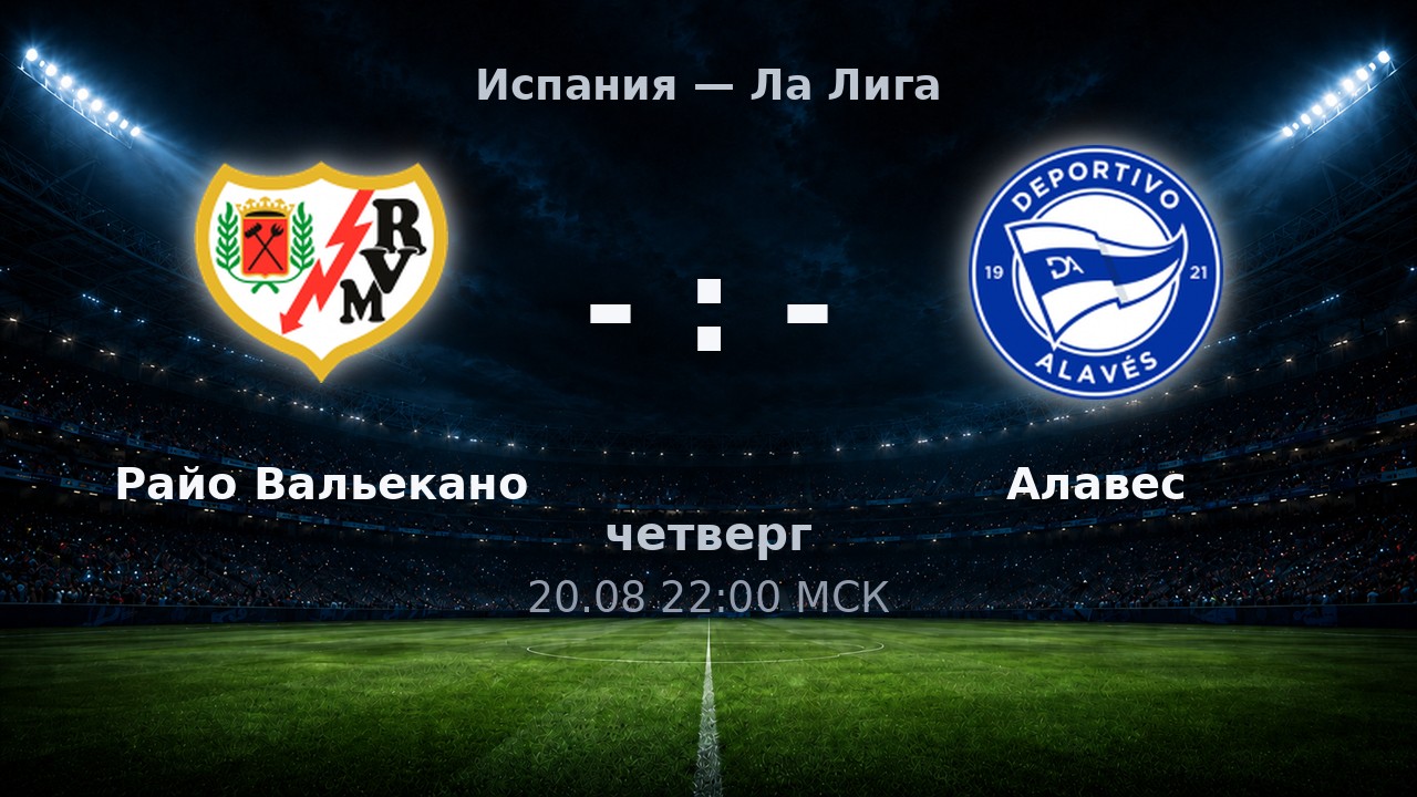 Райо Вальекано — Алавес: анонс матча