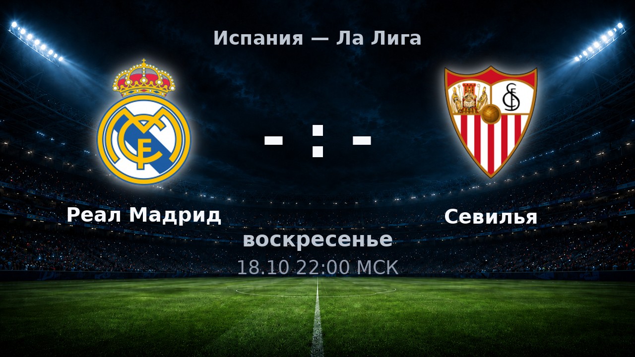 Реал Мадрид — Севилья: анонс матча