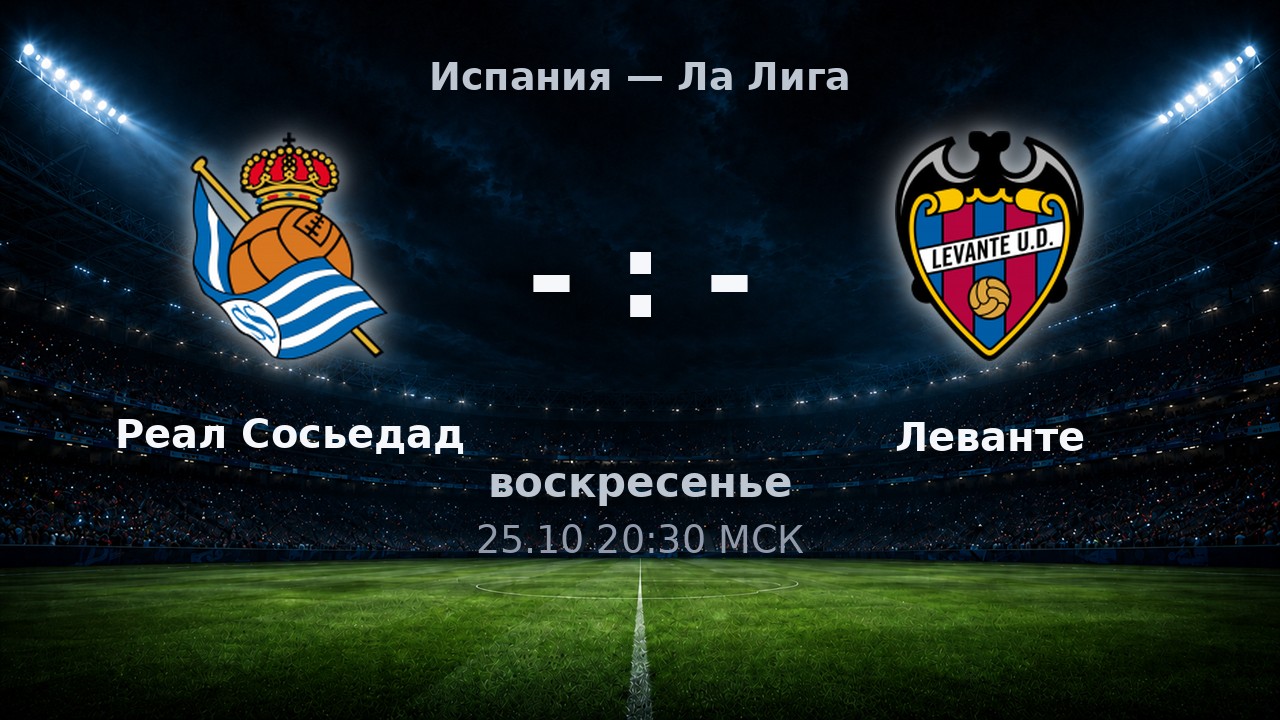 Реал Сосьедад — Леванте: анонс матча