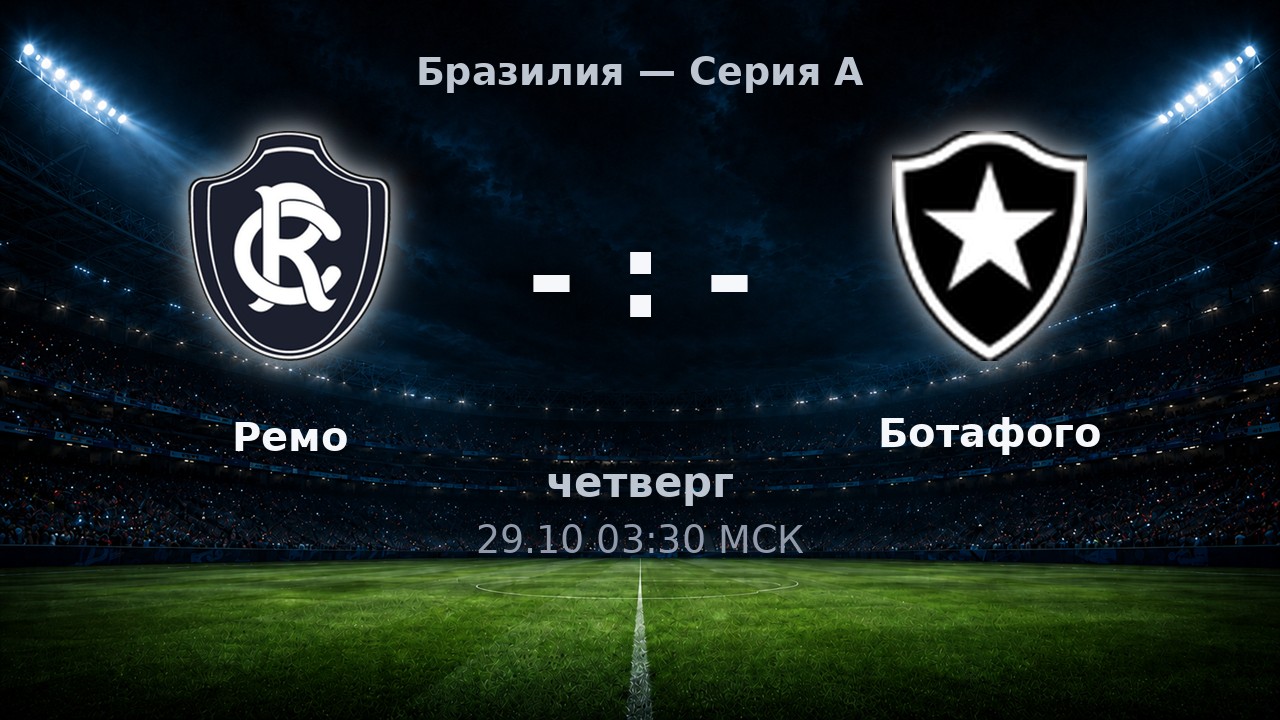Ремо — Ботафого: анонс матча