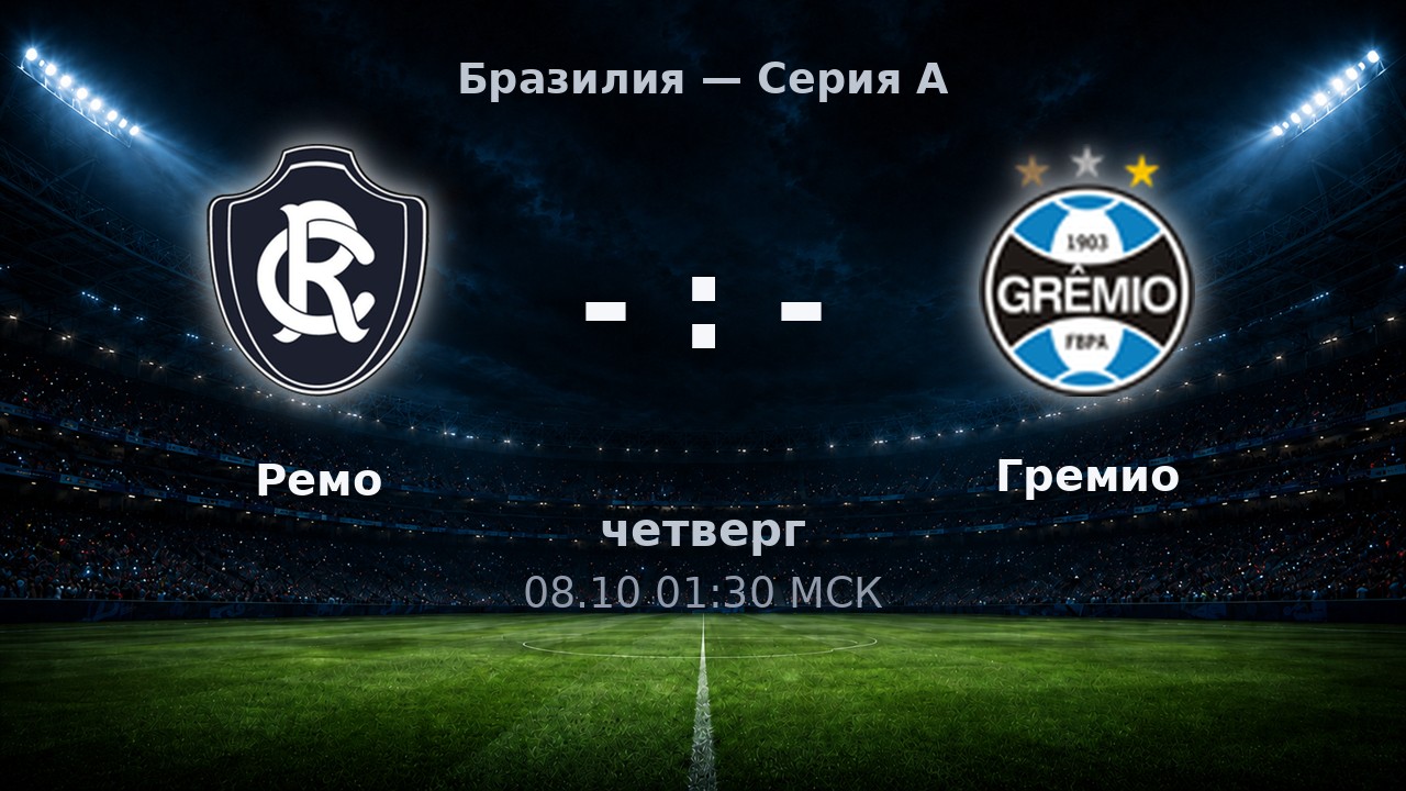 Ремо — Гремио: анонс матча
