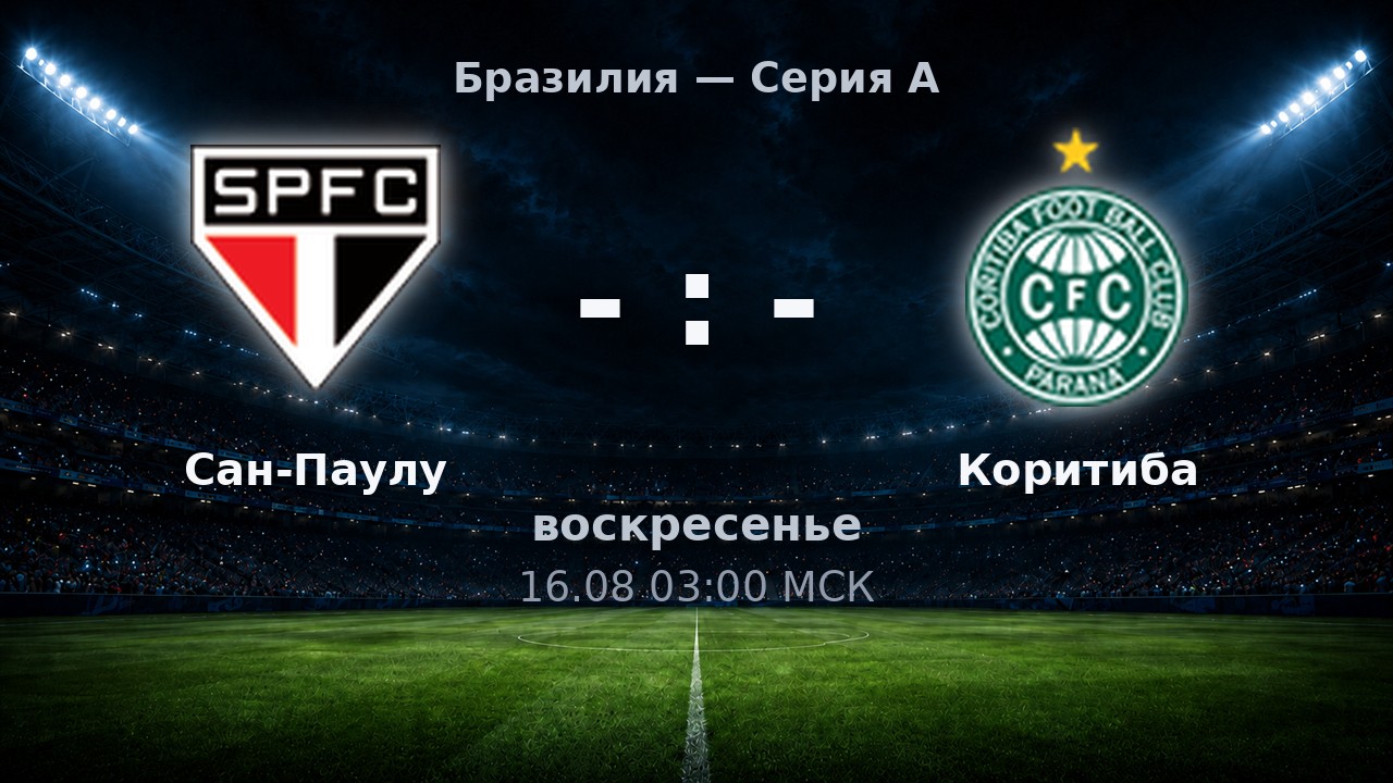 Сан-Паулу — Коритиба: анонс матча