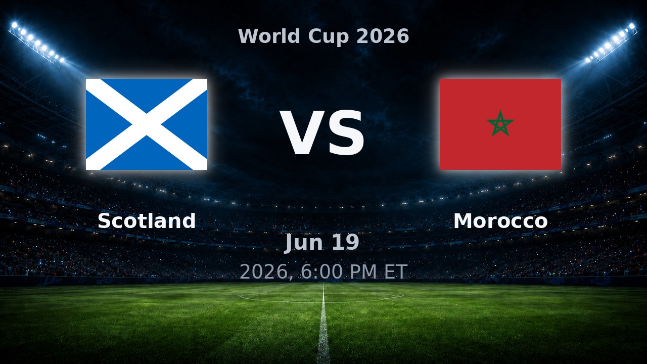 Scotland vs Morocco: World Cup 2026 preview