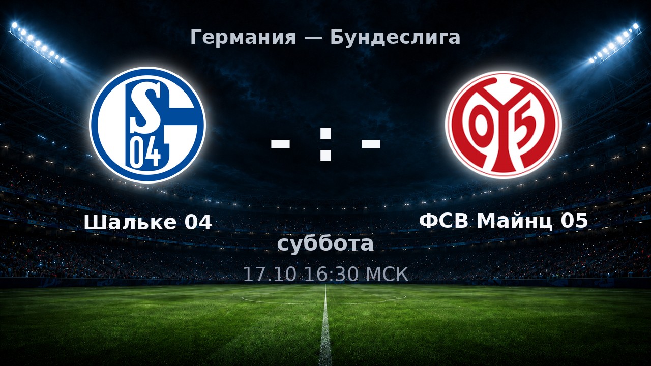 Шальке 04 — ФСВ Майнц 05: анонс матча