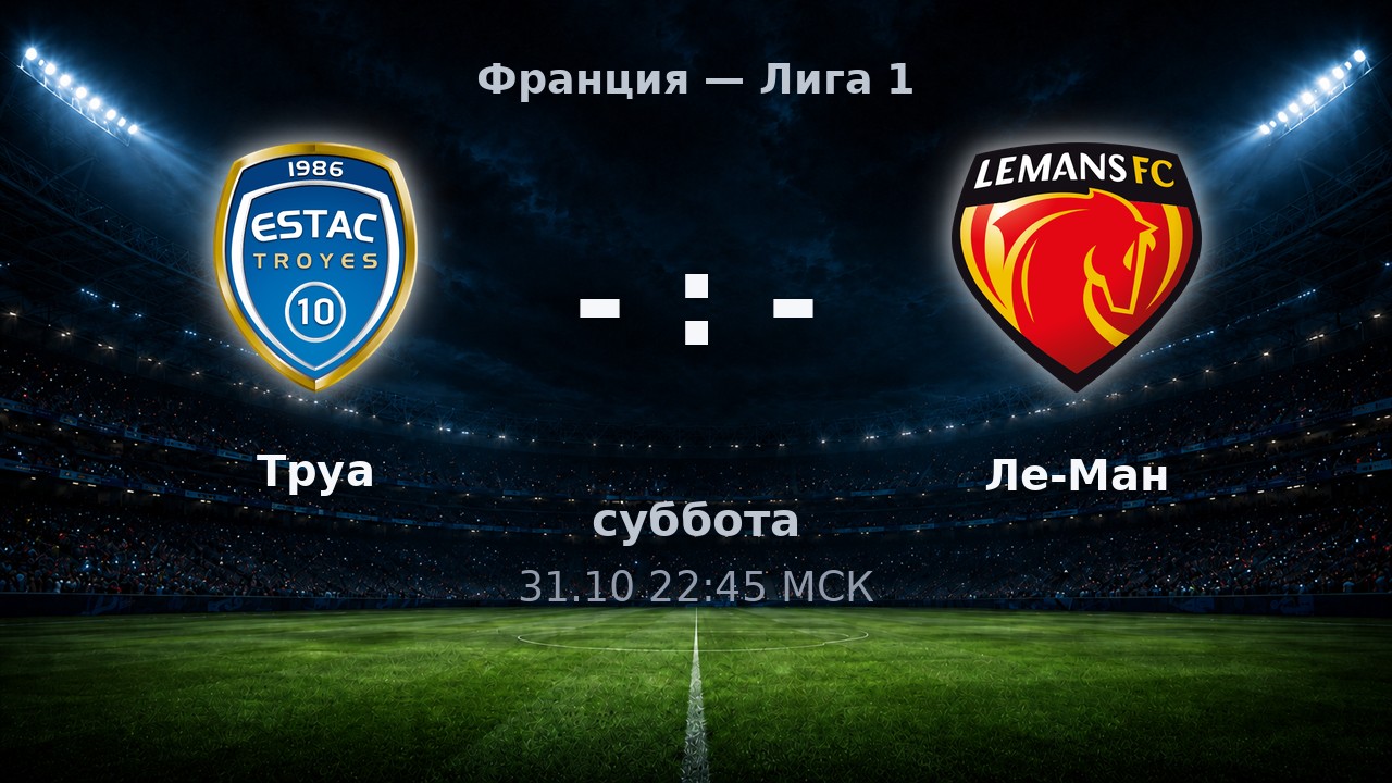 Труа — Ле-Ман: анонс матча