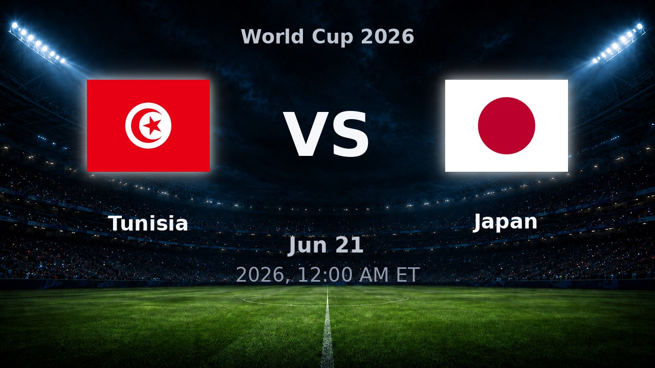 Tunisia vs Japan: World Cup 2026 preview