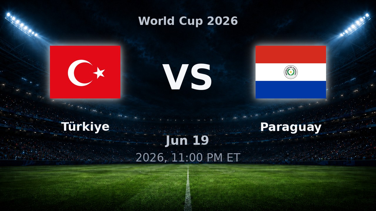 Türkiye vs Paraguay: World Cup 2026 preview