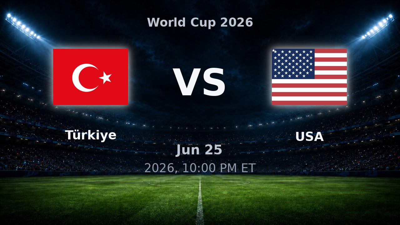 Türkiye vs USA: World Cup 2026 preview