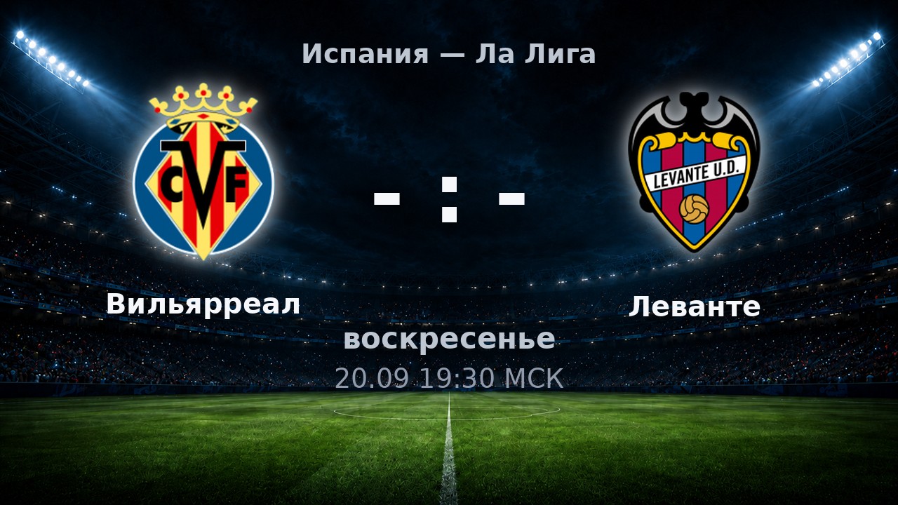 Вильярреал — Леванте: анонс матча
